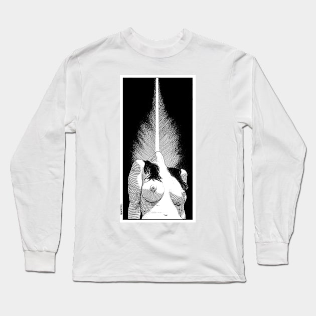 asc 528 - Le phare (Enlightening the world) Long Sleeve T-Shirt by apolloniasaintclair